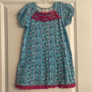 HANNA ANDERSSON Ruffle Print Dress